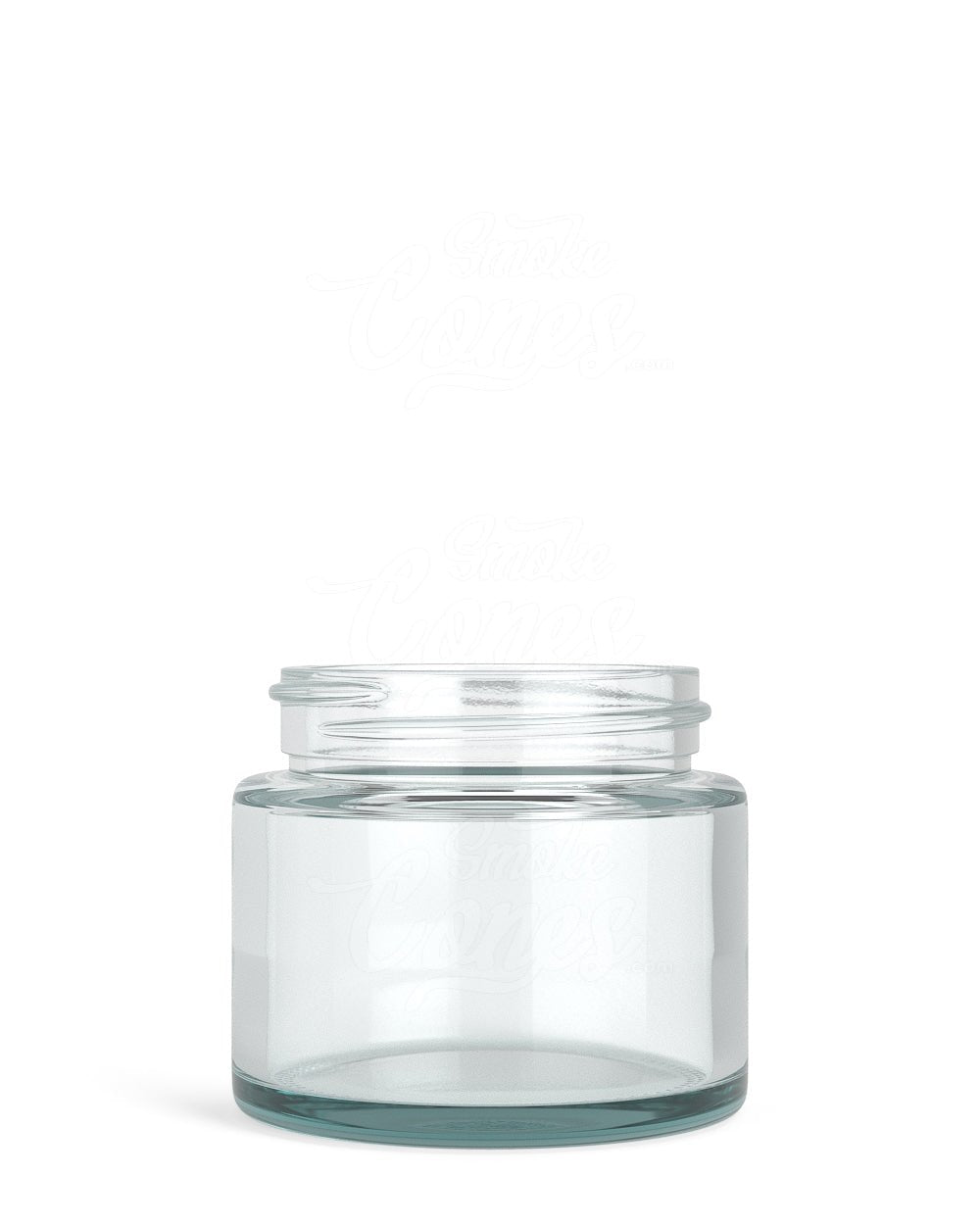 53mm Straight Sided Clear 2.5oz Glass Jar 32/Box - 2