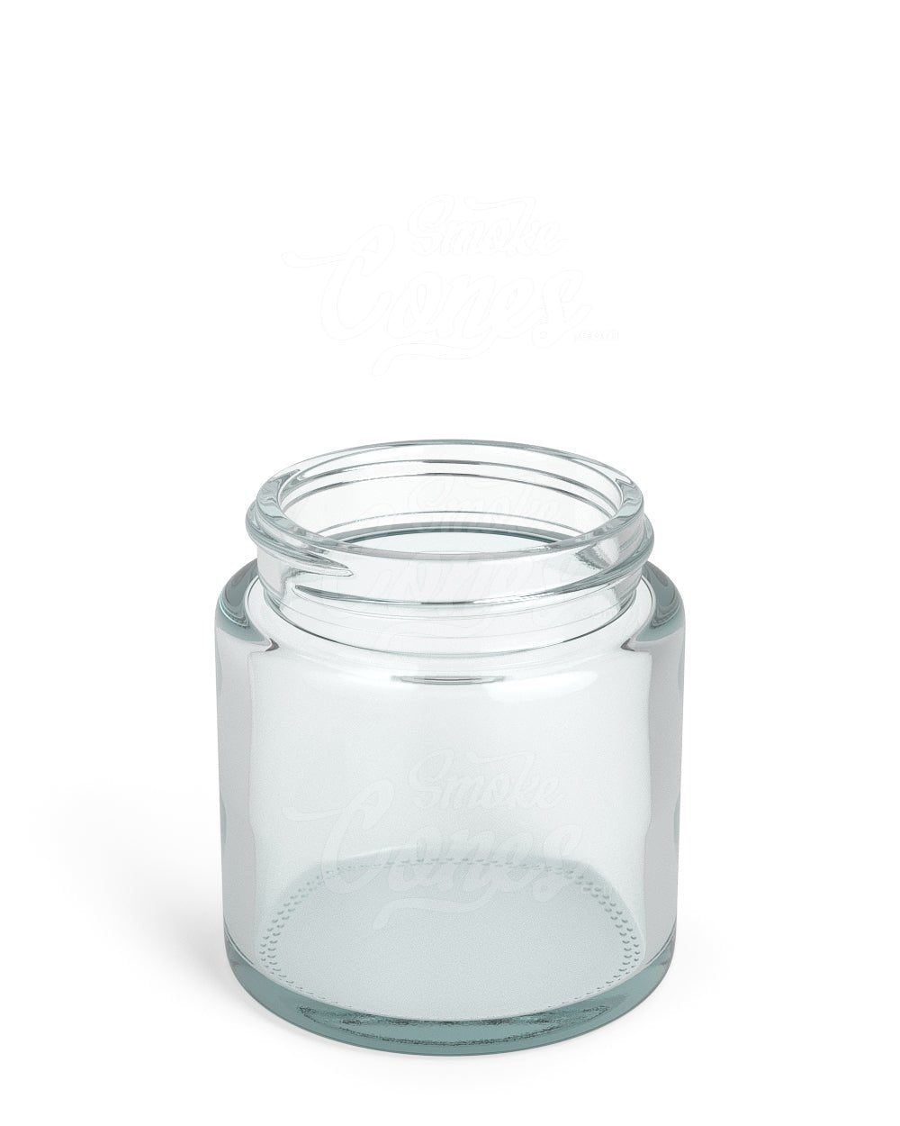 53mm Straight Sided Clear 3.75oz Glass Jar 32/Box - 1