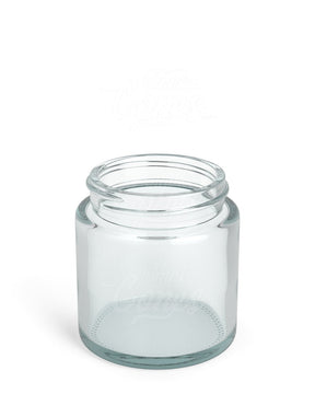 53mm Straight Sided Clear 3.75oz Glass Jar 32/Box - 1