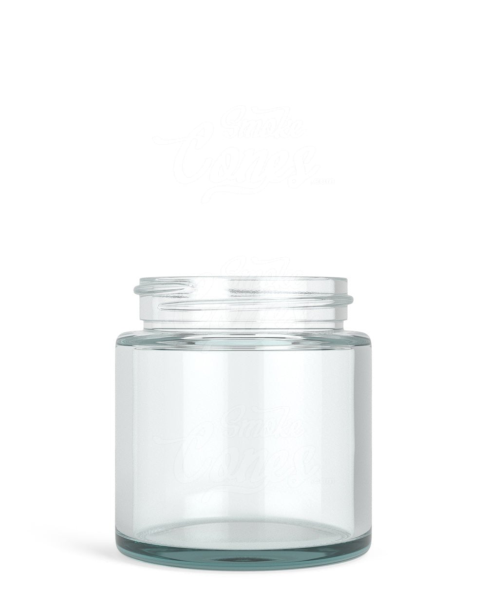 53mm Straight Sided Clear 3.75oz Glass Jar 32/Box - 2