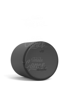 5oz Straight Sided 53mm Matte Black Glass Jars 32/Box