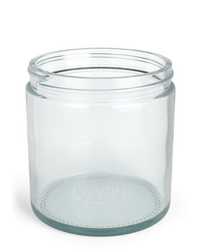 16oz Straight Sided Clear Glass Jars 12/Box - 1