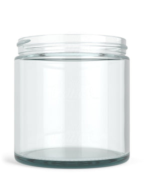 16oz Straight Sided Clear Glass Jars 12/Box - 2