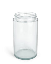 10oz Straight Sided Clear Glass Jars 72/Box - 1