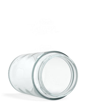 10oz Straight Sided Clear Glass Jars 72/Box - 3