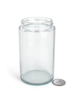 10oz Straight Sided Clear Glass Jars 72/Box - 6