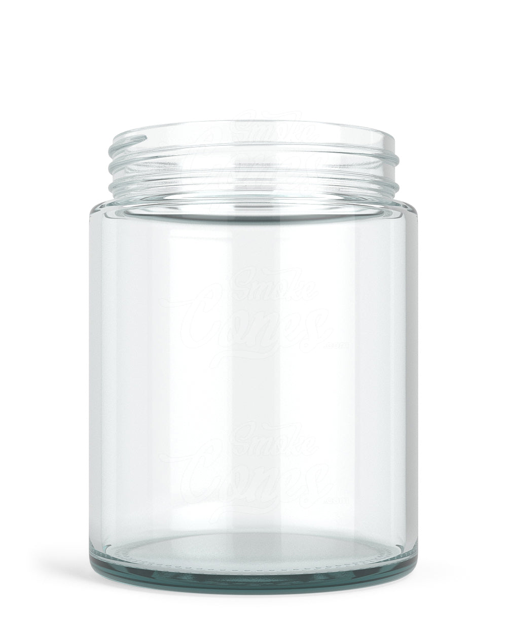 18oz Straight Sided Clear Glass Jars 48/Box