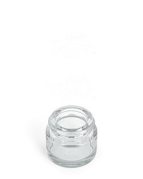 28mm Clear 5ml Glass Concentrate Jar 250/Box - 1