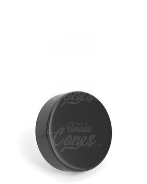 38mm Smooth Sided Screw Top Plastic Caps With Foam Liner - Glossy Black - 350/Box