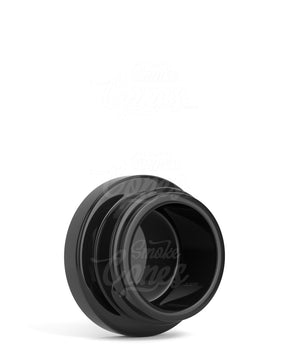 Glossy Black Glass Concentrate Containers | 38mm - 9mL - 320 Count