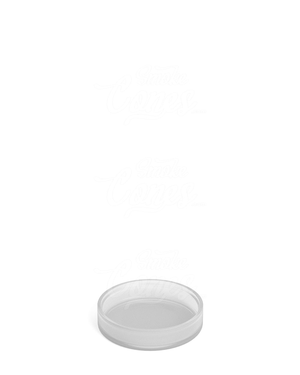 25mm Clear 6ml Glass Concentrate Jar w/ Clear Cap 1008/Box - 10