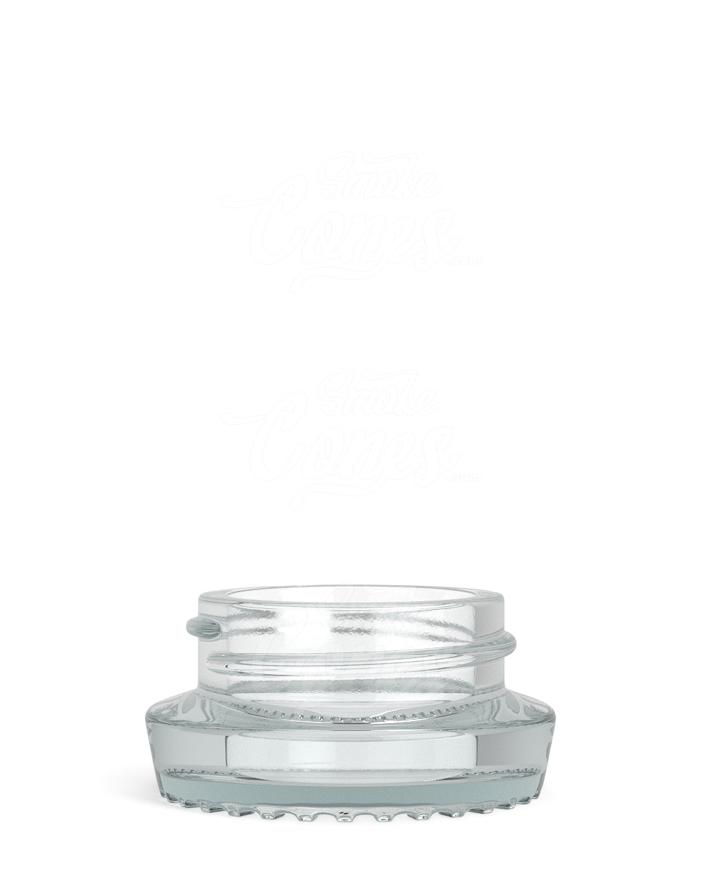 38mm Clear 7ml Glass Concentrate Jar 240/Box - 2