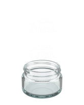 1oz Straight Sided Clear Glass Jars 200/Box - 1