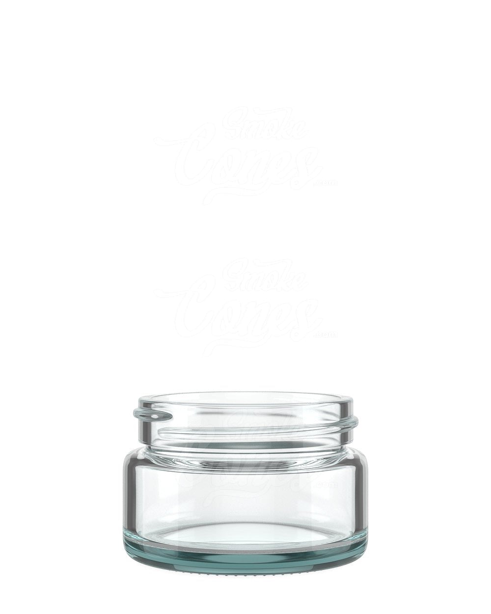 1oz Straight Sided Clear Glass Jars 200/Box - 2