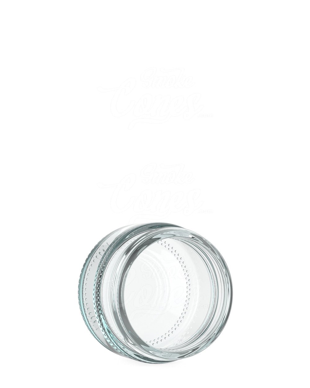 1oz Straight Sided Clear Glass Jars 200/Box - 3