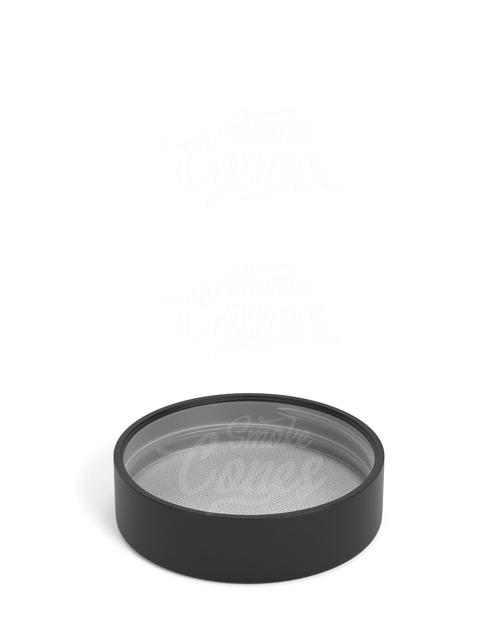 50mm Smooth Push and Turn Child Resistant Plastic Caps With Foam & Heat Liner - Black - 100/Box