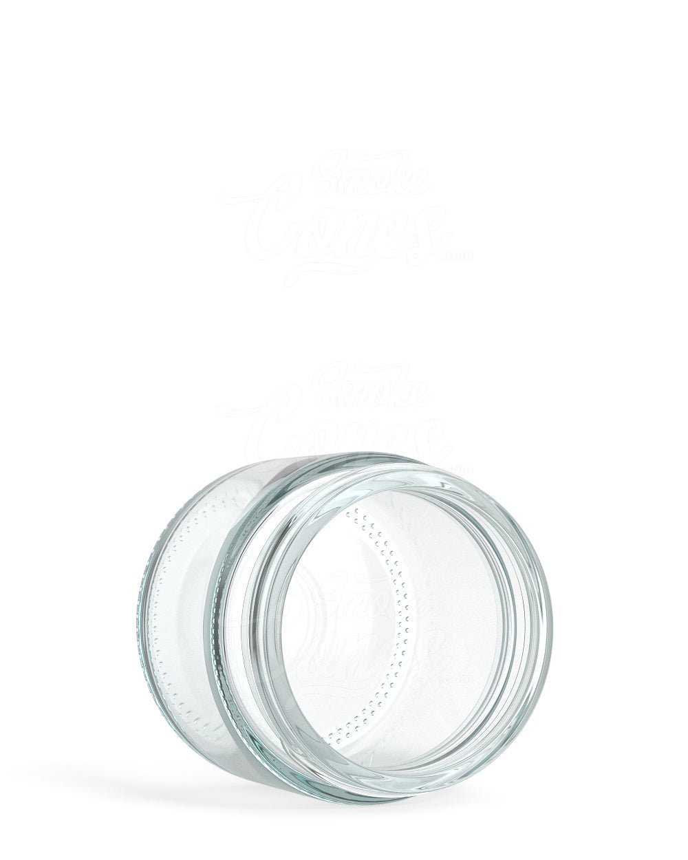 50mm Straight Sided Clear 2oz Glass Jar 200/Box - 3