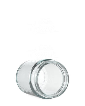 50mm Straight Sided Clear 4oz Glass Jar 100/Box - 3