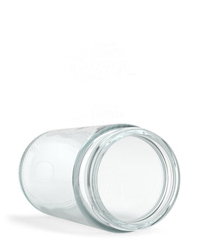 6oz Straight Sided Clear Glass Jars 80/Box - 3