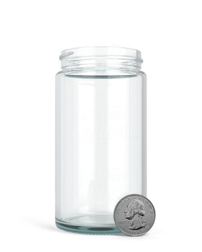 6oz Straight Sided Clear Glass Jars 80/Box - 5