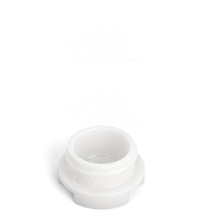 28mm Grow Pack Supply Child Resistant White 9ml Glass Concentrate Jar w/ Matte White Cap 320/Box - 2