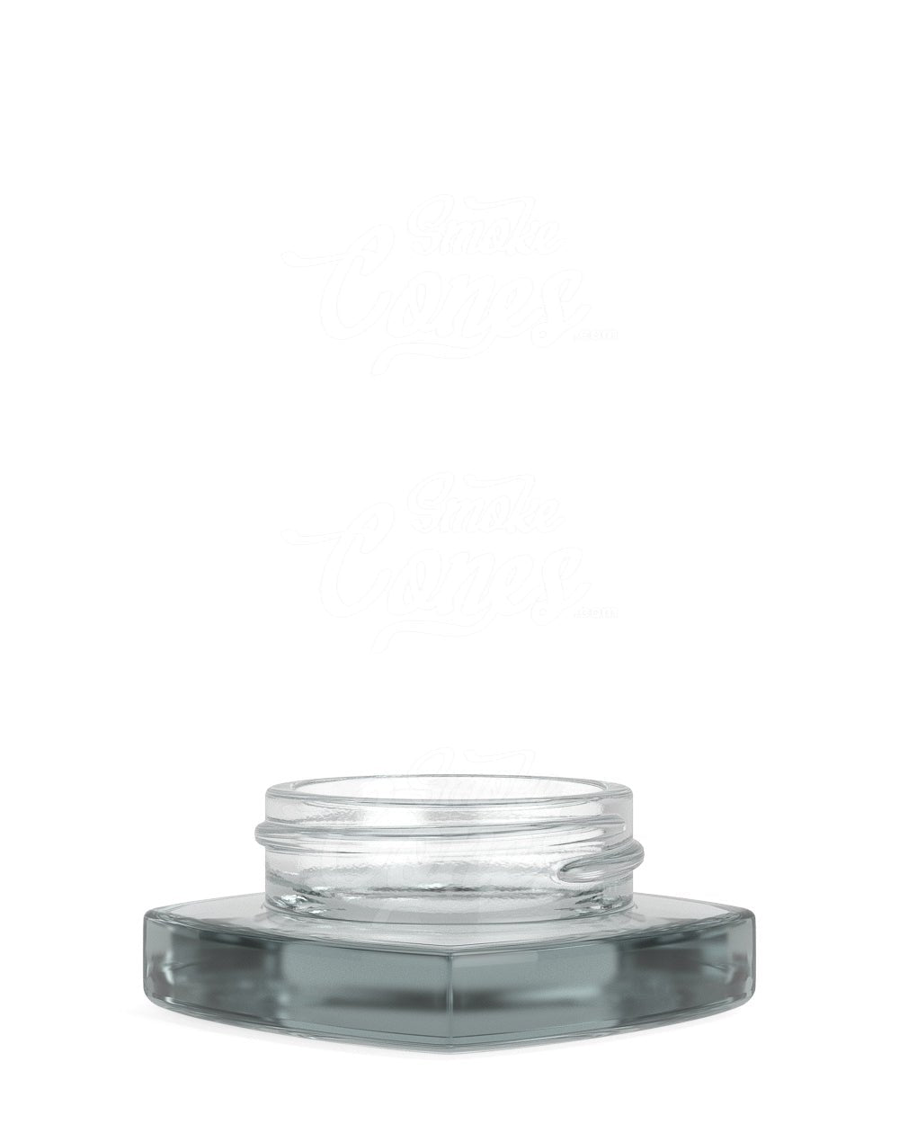 Clear Glass Pillow Concentrate Jar | 38mm - 9mL - 240 Count - 2