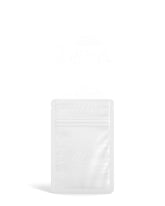 Matte-White 3" x 4.5" Mylar Tamper Evident Tear Notch Bags (1 grams) 1000/Box