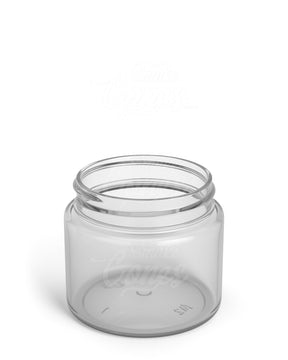 3oz Straight Sided Clear Plastic Jars 100/Box