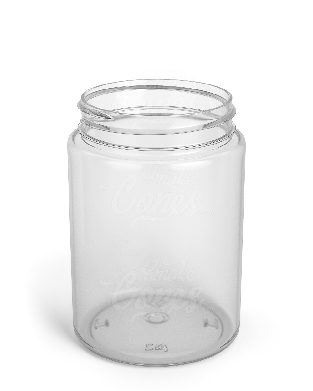 6oz Straight Sided Clear Plastic Jars 80/Box