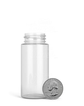 2oz Wide Mouth Straight Sided Clear Plastic Jars 250/Box