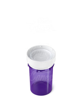 77mm Child Resistant Purple Reversible Cap Vials 275/Box - 3