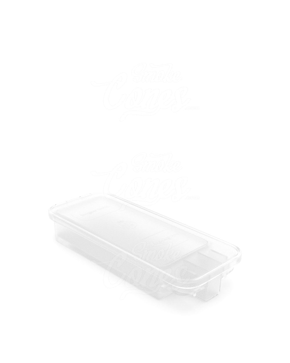 70mm Pollen Gear Clear SnapTech Child Resistant Edible & Pre-Roll Small Joint Case 240/Box - 4