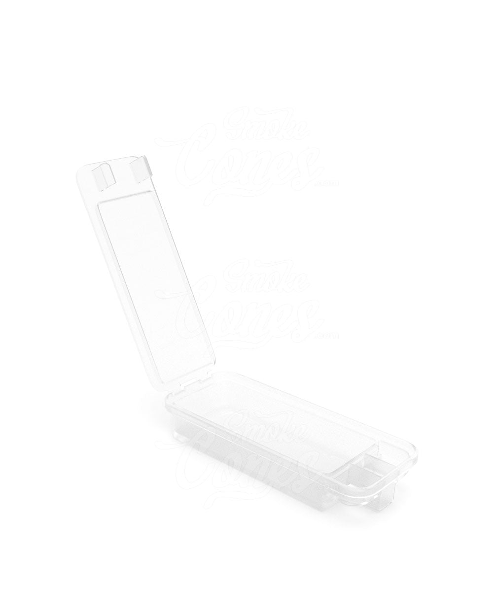 70mm Pollen Gear Clear SnapTech Child Resistant Edible & Pre-Roll Small Joint Case 240/Box - 1