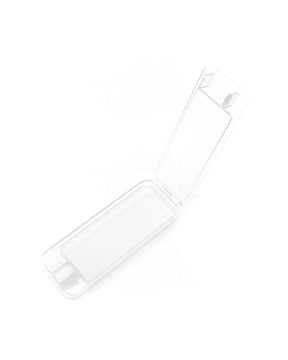 70mm Pollen Gear Clear SnapTech Child Resistant Edible & Pre-Roll Small Joint Case 240/Box - 5