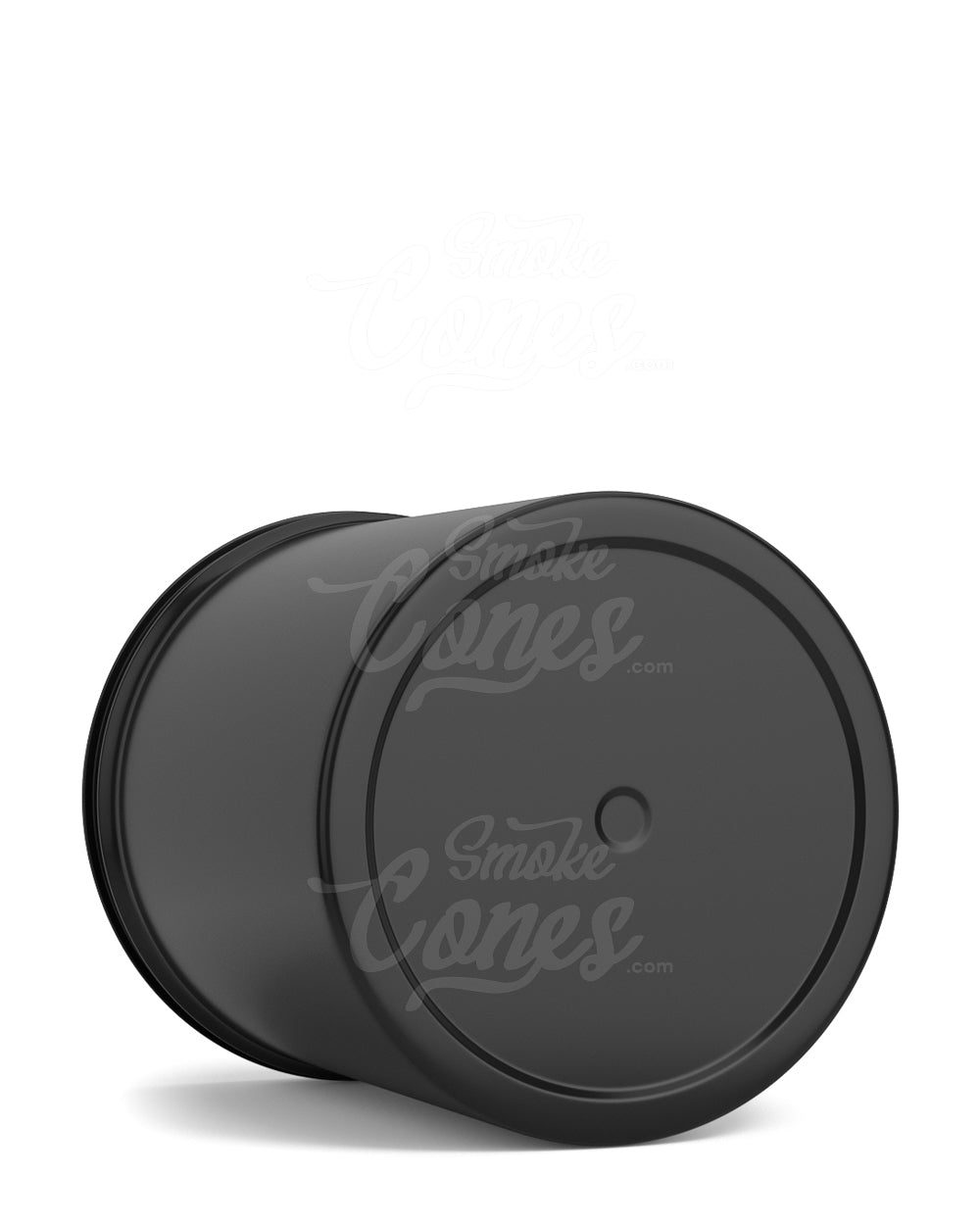 Wide Mouth Straight Sided 16oz Black Plastic Jars 205/Box