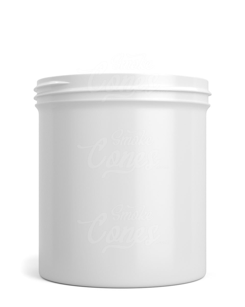 Wide Mouth Straight Sided 16oz White Plastic Jars 205/Box