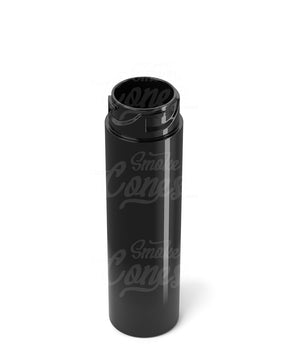 90mm Black Push Down & Turn Vape Child Resistant Cartridge Tube - Black - 500/Box