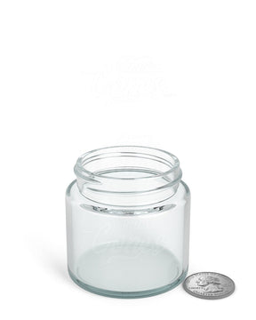 Straight Sided Clear Glass Jars | 53mm - 3oz - 144 Count - 6