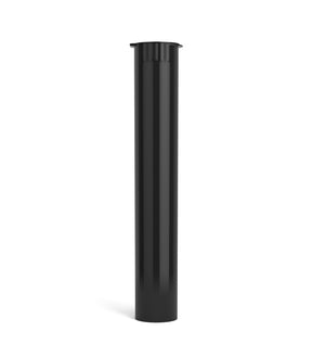 116mm Child Resistant King Size Pop Top Opaque Plastic Black USA Pre-Roll Tubes 1000/Count