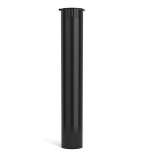 116mm Child Resistant King Size Pop Top Opaque Plastic Black USA Pre-Roll Tubes 1000/Count