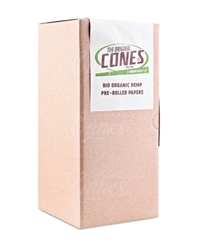 The Original Cones 180mm Super Size Organic Hemp Paper Pre Rolled Cones w/ Filter Tip 192/Box