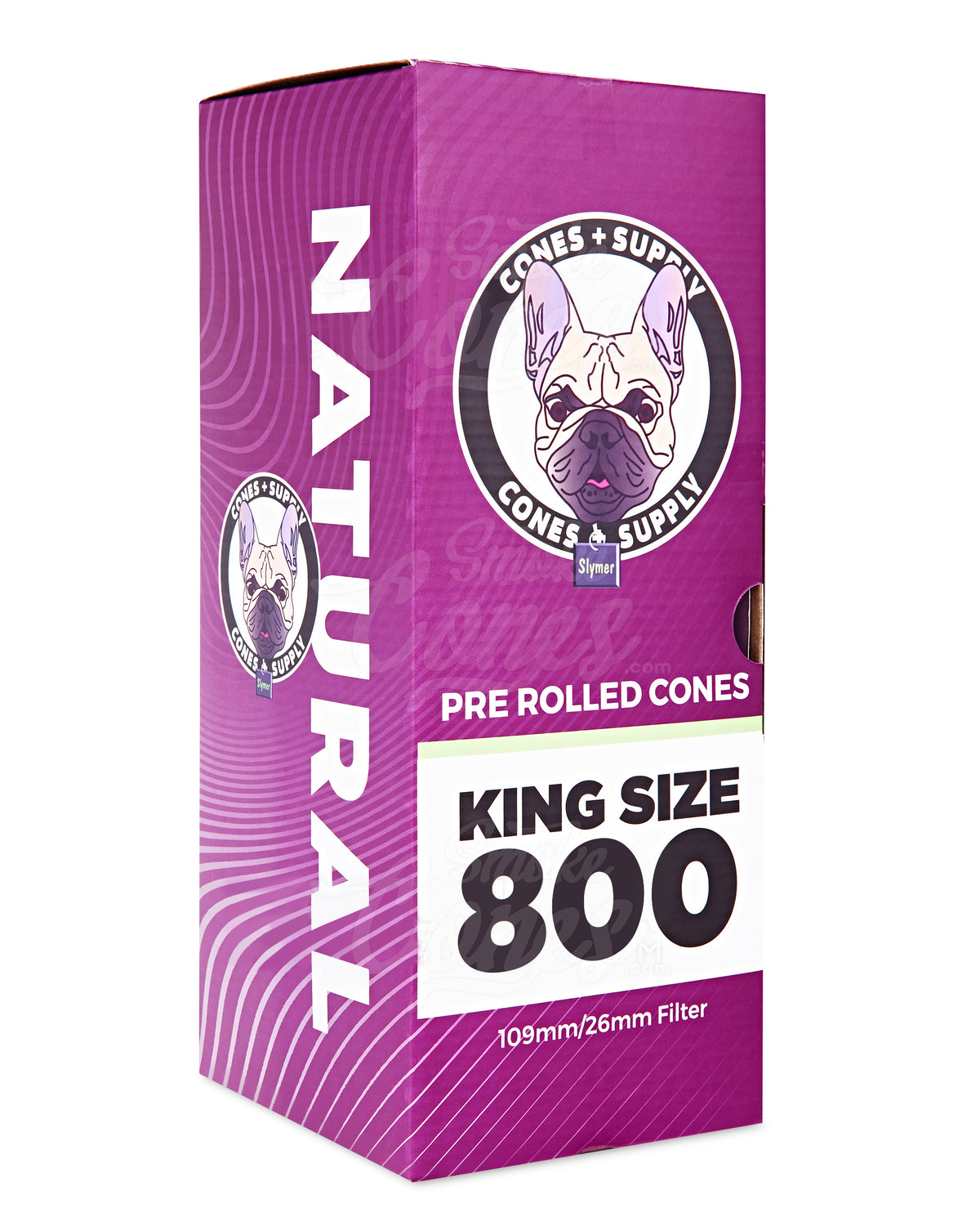 Cones + Supply King Size Pre Rolled Natural Paper Cones 900/Box