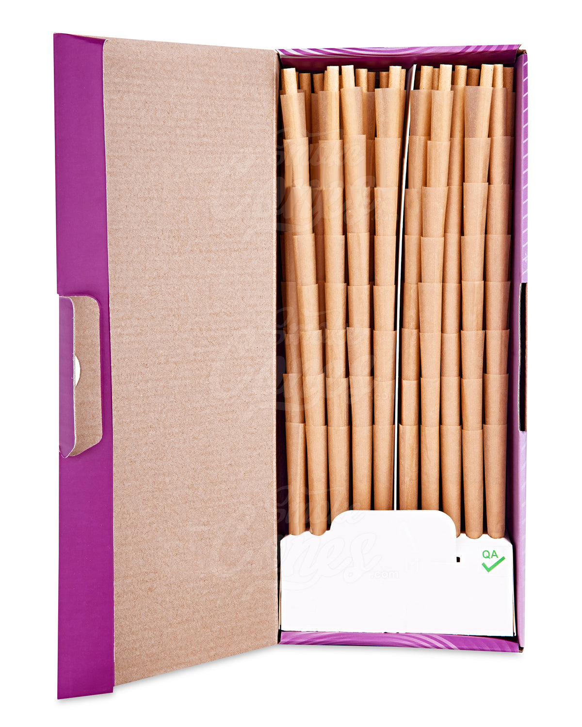 Cones + Supply King Size Pre Rolled Natural Paper Cones 900/Box