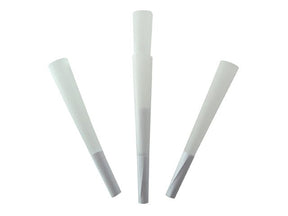 Futurola 84mm 1 1-4 Size Classic White Pre Rolled Paper Cones 900/Box - 5