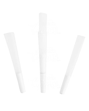 70mm Dog Walker Sized Mini Pre Rolled White Paper Cones 1200/Box