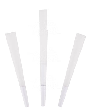 JWARE 98mm Medium Sized Pre Rolled White Paper Cones 800/Box