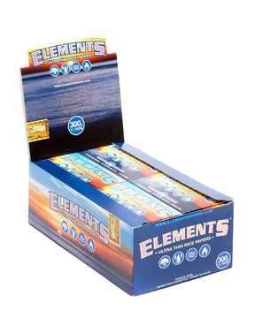 Elements 1 1-4 Size 300's Rolling Papers 20/Box - 1