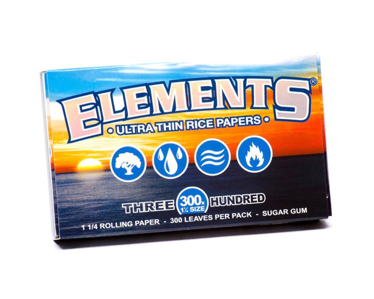 Elements 1 1-4 Size 300's Rolling Papers 20/Box - 3