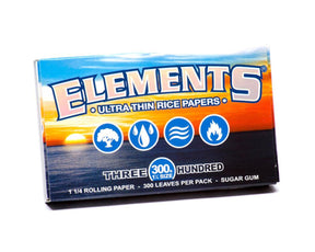 Elements 1 1-4 Size 300's Rolling Papers 20/Box - 3
