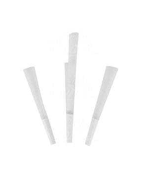 Cones + Supply 84mm 1 1/4 Sized Pre Rolled Classic White Paper Cones 900/Box - 4